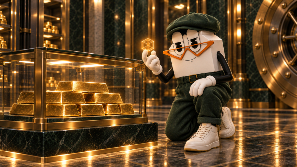 TCP mascot reviewing tokenised gold custody and collateral